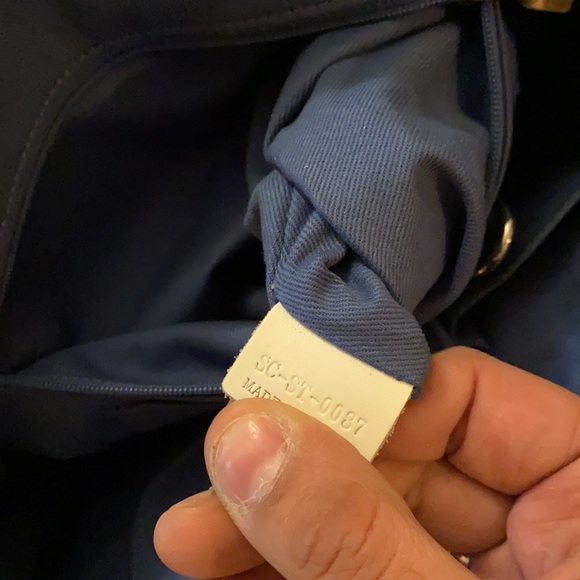 Authentic Celine Croc Embossed Triomphe bittersweet hobo bag - Picture 10 of 12